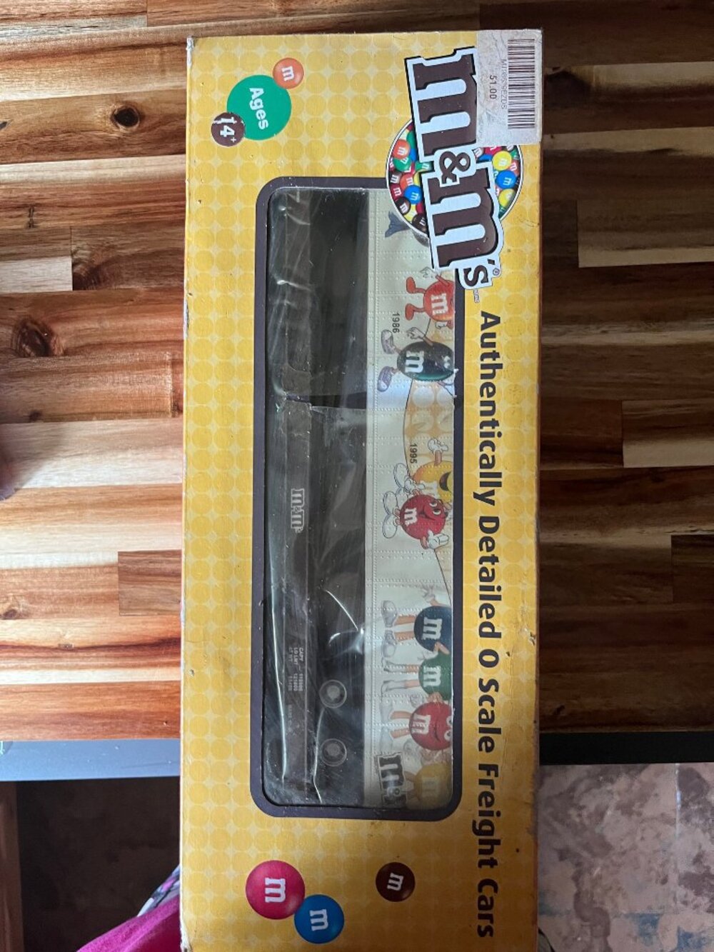M&M's O Scale Freight Car Collectible